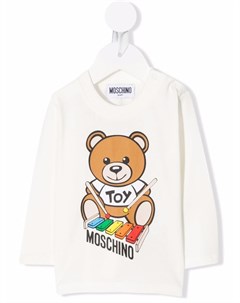 Футболка с принтом Moschino kids