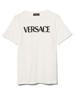 Футболка с принтом Medusa Smile Versace kids