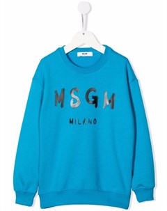 Толстовка с логотипом Msgm kids