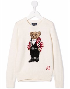 Джемпер с вышивкой Bear Ralph lauren kids