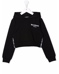 Худи с логотипом Balmain kids