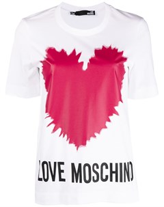 Футболка с логотипом Love moschino