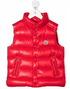 Жилет с нашивкой логотипом Moncler enfant