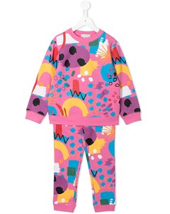 Спортивный костюм с графичным принтом Stella mccartney kids