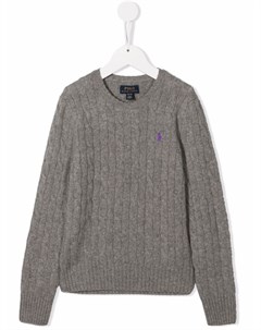 Джемпер фактурной вязки Ralph lauren kids