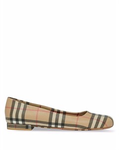 Балетки в клетку Vintage Check Burberry