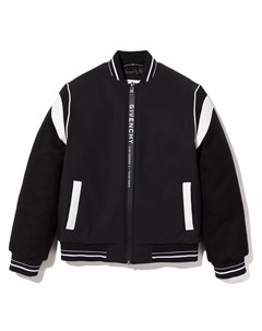 Бомбер на молнии с логотипом Givenchy kids