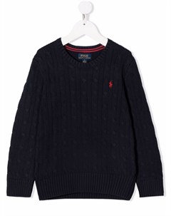 Джемпер фактурной вязки Ralph lauren kids