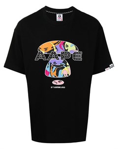 Футболка с логотипом Aape by *a bathing ape®