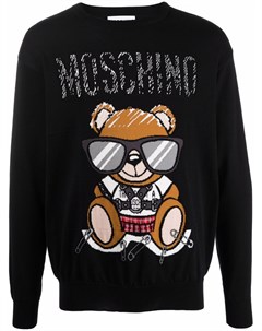 Джемпер с принтом Teddy Bear Moschino