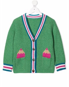 Кардиган вязки интарсия Stella mccartney kids