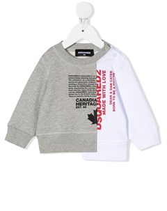 Толстовка с логотипом Dsquared2 kids