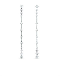 Серьги Arpeggia из белого золота с бриллиантами De beers jewellers