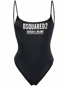 Купальник с логотипом Dsquared2