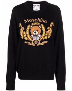 Джемпер Teddy Bear с логотипом Moschino