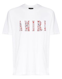 Футболка с логотипом Amiri