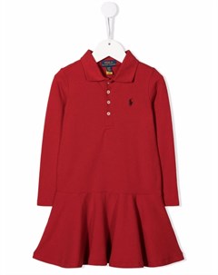 Платье с вышивкой Polo Pony Ralph lauren kids