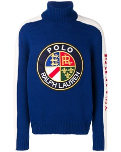 Свитер с нашивкой логотипом Polo ralph lauren