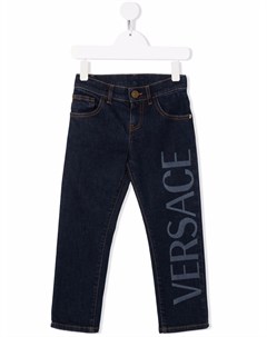 Джинсы с логотипом Versace kids