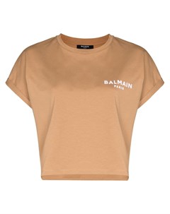 Футболка с логотипом Balmain