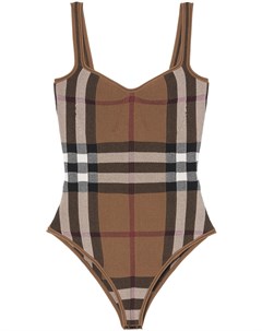 Боди в клетку Vintage Check Burberry