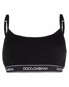 Бюстгальтер с логотипом Dolce&gabbana