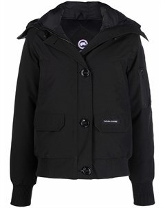 Пуховик Chilliwack с нашивкой логотипом Canada goose