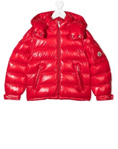 Глянцевый пуховик Moncler enfant