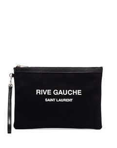 Клатч с логотипом Saint laurent