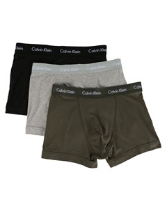 Комплект из трех боксеров с логотипом Calvin klein