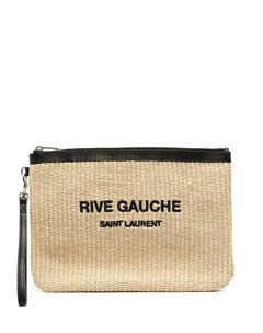 Плетеный клатч Rive Gauche Saint laurent