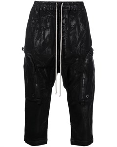 Укороченные спортивные брюки с кулиской Rick owens drkshdw