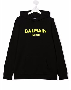 Худи с логотипом Balmain kids