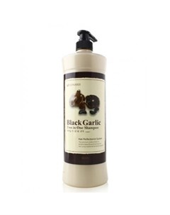 Шампунь для волос 2 в 1 с черным чесноком black garlic two in one shampoo Lunaris