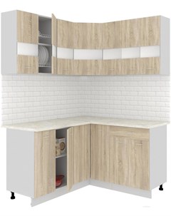 Кухонный гарнитур Корнелия Экстра 1 5x1 5м дуб сонома марсель Кортекс-мебель