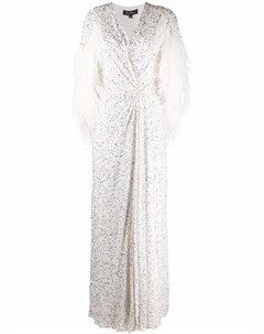 Вечернее платье с кристаллами Jenny packham