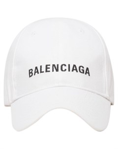 Бейсболка с вышитым логотипом Balenciaga