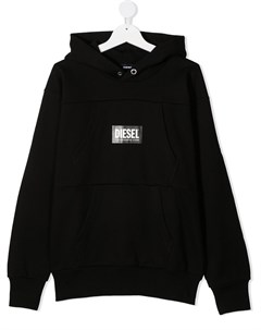 Худи с кулиской и логотипом Diesel kids