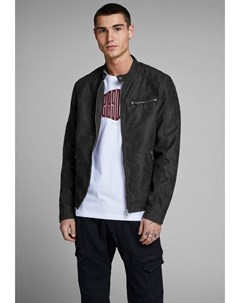 Куртка кожаная Jack & jones