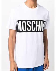 Футболка с графичным принтом Moschino