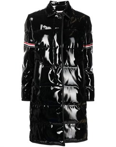 Глянцевый пуховик Thom browne