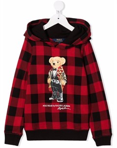 Худи Polo Bear в клетку Ralph lauren kids