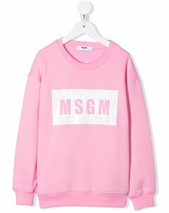 Толстовка с логотипом Msgm kids