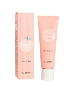 Крем для выравнивания тона лица peach vit tone up cream The saem