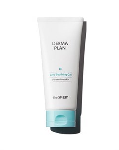 Успокаивающий гель для лица derma plan zero soothing gel The saem