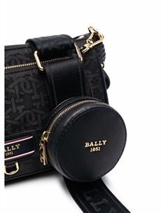 Сумка мессенджер с монограммой Bally