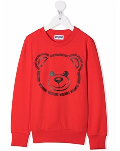 Толстовка с принтом Moschino kids