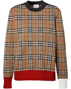 Джемпер в клетку Vintage Check Burberry