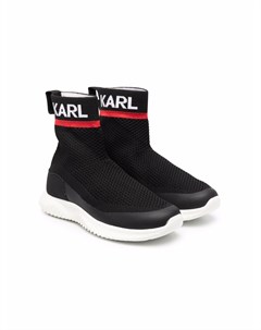 Ботинки с логотипом Karl lagerfeld kids