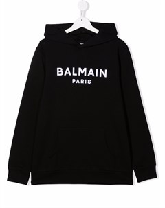 Худи с логотипом Balmain kids